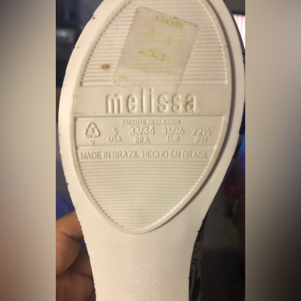 Melissa Minnie Mouse Ballet Disney Flats Size 5 - Picture 8 of 10